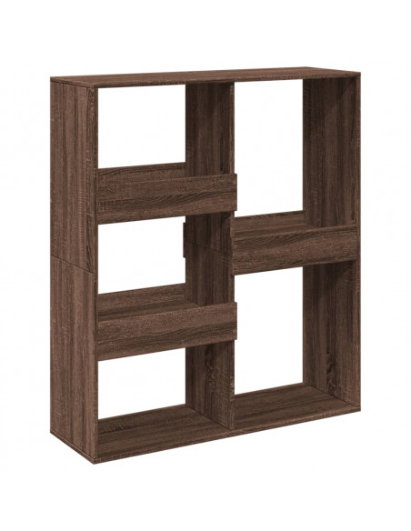 Libreria/Divisorio Rovere Marrone 100x33x115 cm
