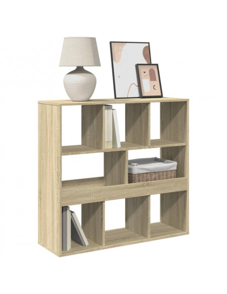 Libreria/Divisorio Rovere Sonoma 100x33x94,5 cm