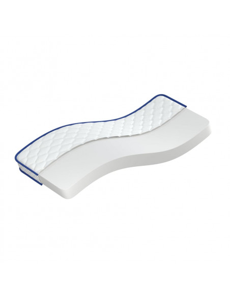 Materasso Viscoelastico Bianco 80x160x17 cm