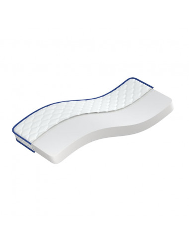 Materasso Viscoelastico Bianco 80x200x17 cm