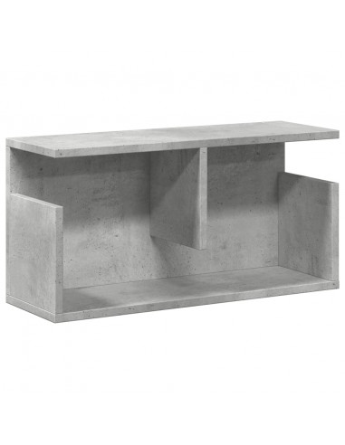 Mobile a Parete 60x20x30 cm Grigio Cemento in Truciolato