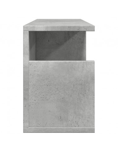 Mobile a Parete 60x20x30 cm Grigio Cemento in Truciolato