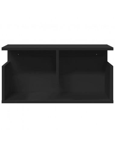 Mobile a Parete 60x20x30 cm Nero in Truciolato
