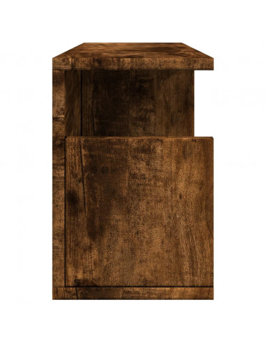 Mobile a Parete 60x20x30 cm Rovere Fumo in Truciolato