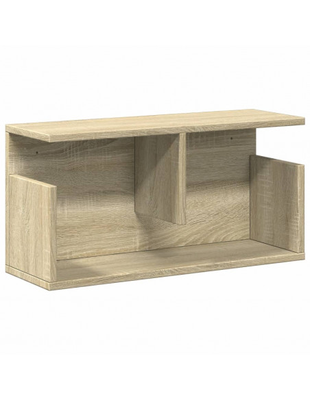Mobile a Parete 60x20x30 cm Rovere Sonoma in Truciolato