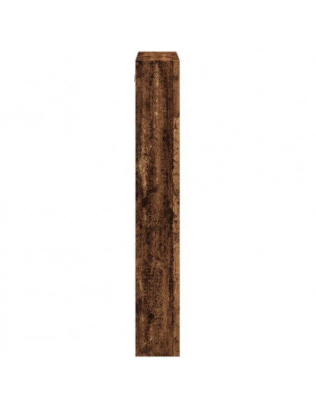 Mobile a Parete Legno Antico 50x15x100 cm in Truciolato