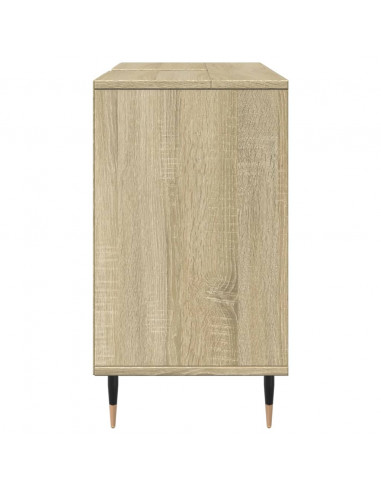 Mobile da Bagno Rovere Sonoma 80x33x60 cm in Legno Multistrato