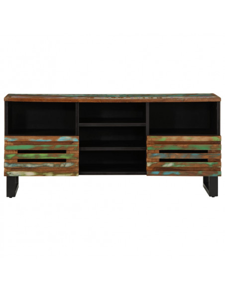 Mobile Porta TV 100x34x46 cm in Legno Massello di Acacia