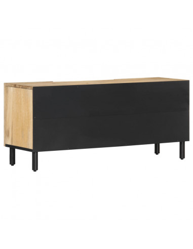 Mobile Porta TV 105x33x46cm in Legno Massello di Mango