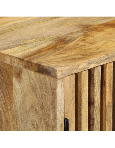 Mobile Porta TV 90x30x40 cm in Legno Massello di Mango