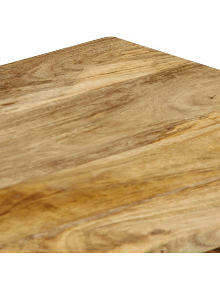 Mobile Porta TV 90x30x40 cm in Legno Massello di Mango