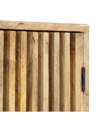 Mobile Porta TV 90x30x40 cm in Legno Massello di Mango