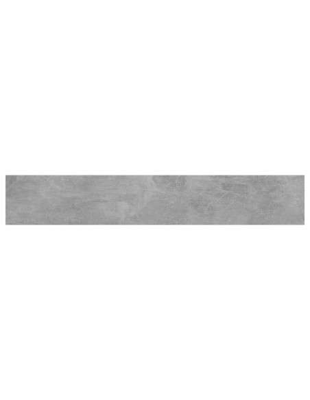 Ripiani per Libreria 4pz Grigio Cemento 60x10x1,5cm Multistrato