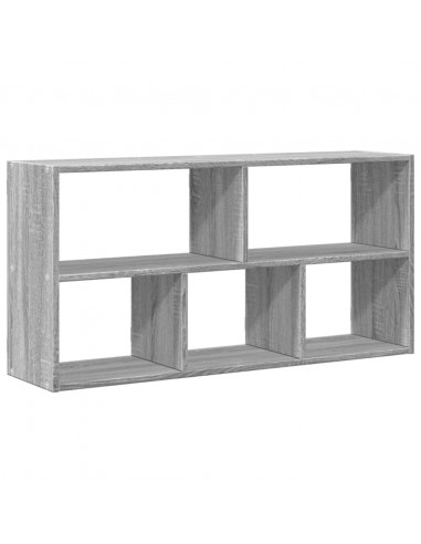 Scaffale a Muro Grigio Sonoma 100x25x50 cm in Legno Multistrato
