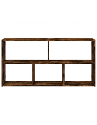 Scaffale a Muro Rovere Fumo 100x25x50 cm in Legno Multistrato