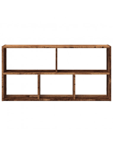 Scaffale a Parete Nero 100x25x50 cm in Truciolato