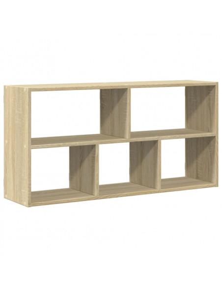Scaffale a Parete Rovere Sonoma 100x25x50 cm Legno Multistrato