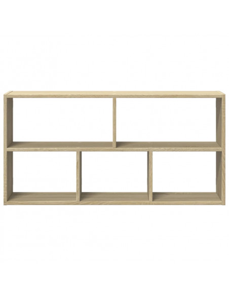 Scaffale a Parete Rovere Sonoma 100x25x50 cm Legno Multistrato