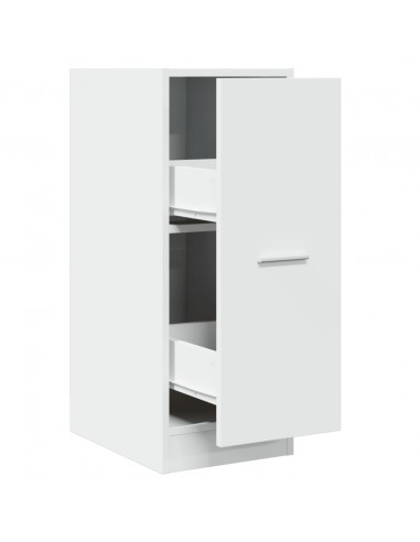 Armadietto da Farmacia Bianco 30x41x77,5 cm in Truciolato