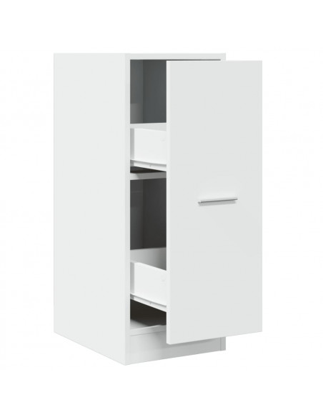 Armadietto da Farmacia Bianco 30x41x77,5 cm in Truciolato