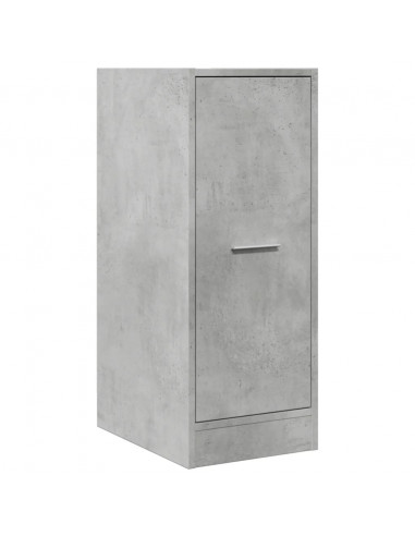 Armadietto da Farmacia Grigio Cemento 30x41x77,5 cm Truciolato