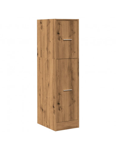 Armadietto da Farmacia Rovere 30x41x118 cm in Truciolato