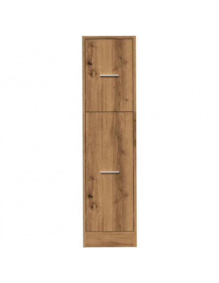 Armadietto da Farmacia Rovere 30x41x118 cm in Truciolato
