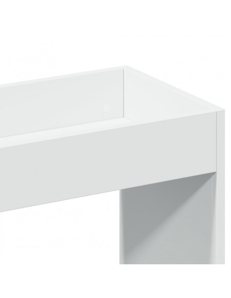 Credenza Bianca 63x33x140 cm in Truciolato