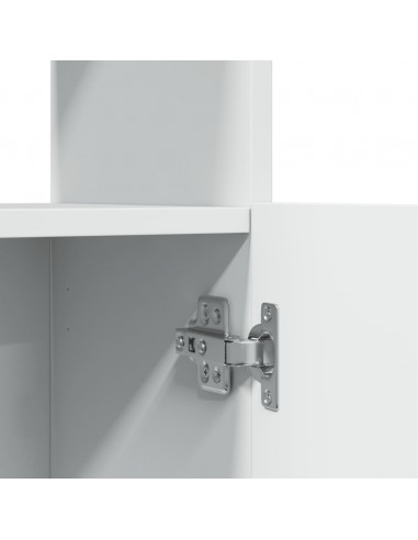 Credenza Bianca 63x33x180 cm in Truciolato