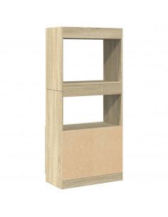 Credenza Rovere Sonoma 63x33x140 in Truciolato 2