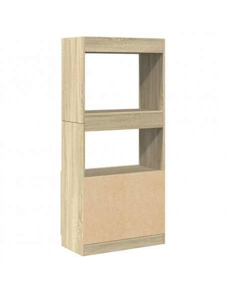 Credenza Rovere Sonoma 63x33x140 in Truciolato