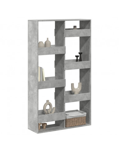 Divisorio Grigio Cemento 100x33x175 cm in Truciolato