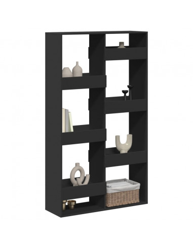 Divisorio Nero 100x33x175 cm in Truciolato