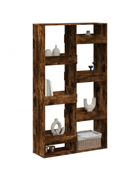 Divisorio Rovere Fumo 100x33x175 cm in Truciolato