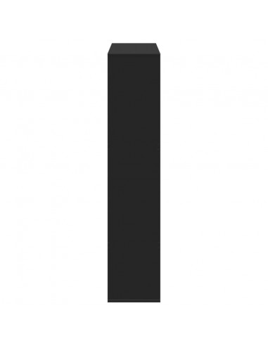 Divisorio Stanza Nero 100x33x156,5 cm in Truciolato