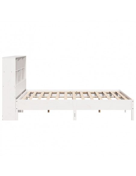 Giroletto con Libreria senza Materasso 180x200 cm in Legno Pino