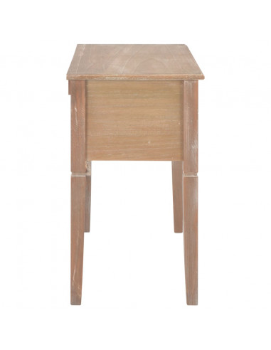 Scrivania Marrone 109,5x45x77,5 cm in Legno