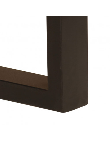 Scrivania con 2 Cassetti 110x50x77 cm Legno Massello di Mango