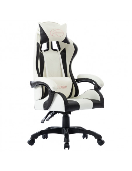 Sedia da Gaming Nera in Similpelle