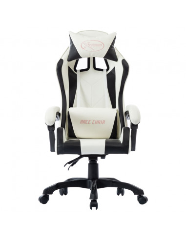 Sedia da Gaming Nera in Similpelle