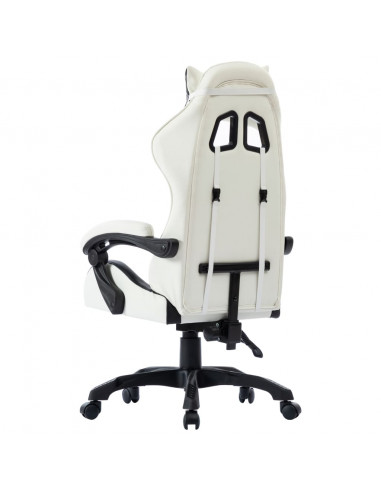 Sedia da Gaming Nera in Similpelle