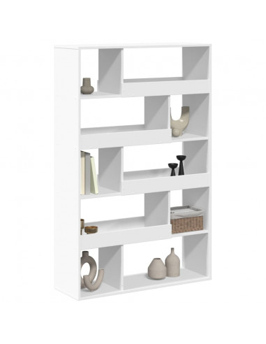 Libreria Bianca 100x33x156,5 cm in Truciolato