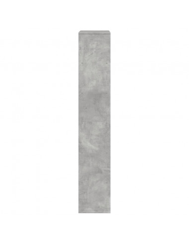 Libreria Grigio Cemento 100x33x187,5 cm in Truciolato