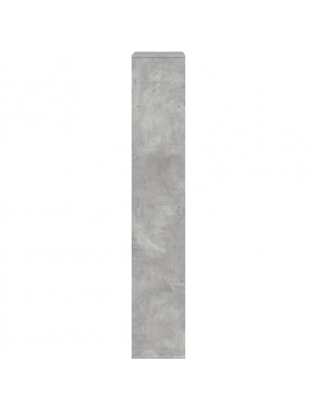 Libreria Grigio Cemento 100x33x187,5 cm in Truciolato