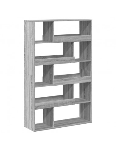 Libreria Grigio Sonoma 100x33x156,5 cm in Truciolato