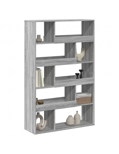 Libreria Grigio Sonoma 100x33x156,5 cm in Truciolato