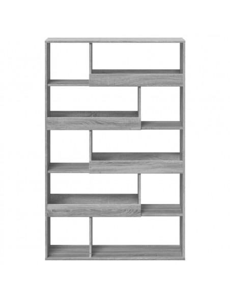 Libreria Grigio Sonoma 100x33x156,5 cm in Truciolato