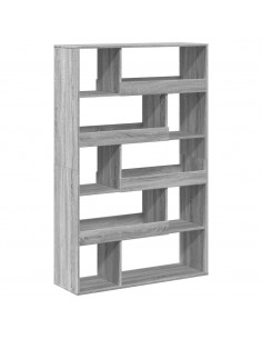 Libreria Grigio Sonoma 100x33x156,5 cm in Truciolato 2