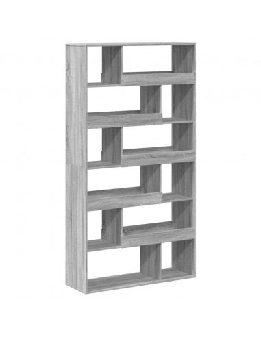 Libreria Grigio Sonoma 100x33x187,5 cm in Truciolato