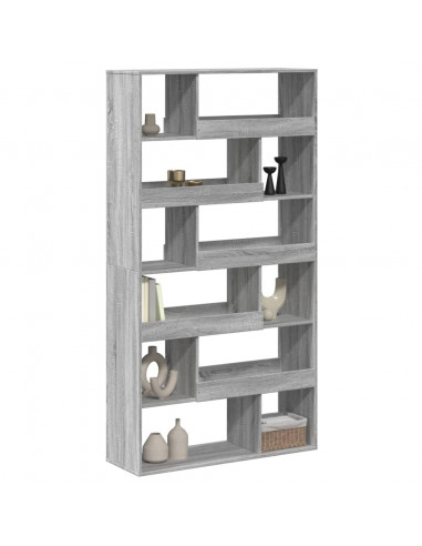 Libreria Grigio Sonoma 100x33x187,5 cm in Truciolato